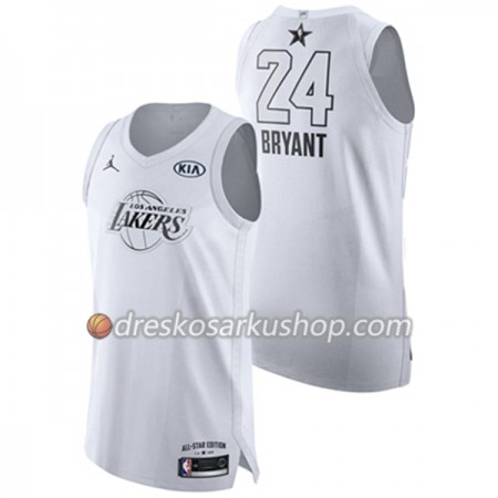 Muški NBA Dres Los Angeles Lakers Kobe Bryant 24 2018 All-Star Jordan Brand Bijela Swingman